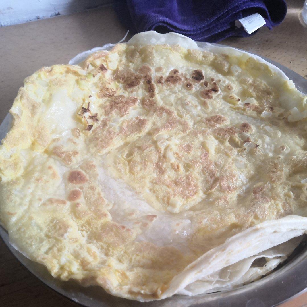 家常葱花鸡蛋饼 快手早餐 上班族必备 营养又健康 附细节视频详解