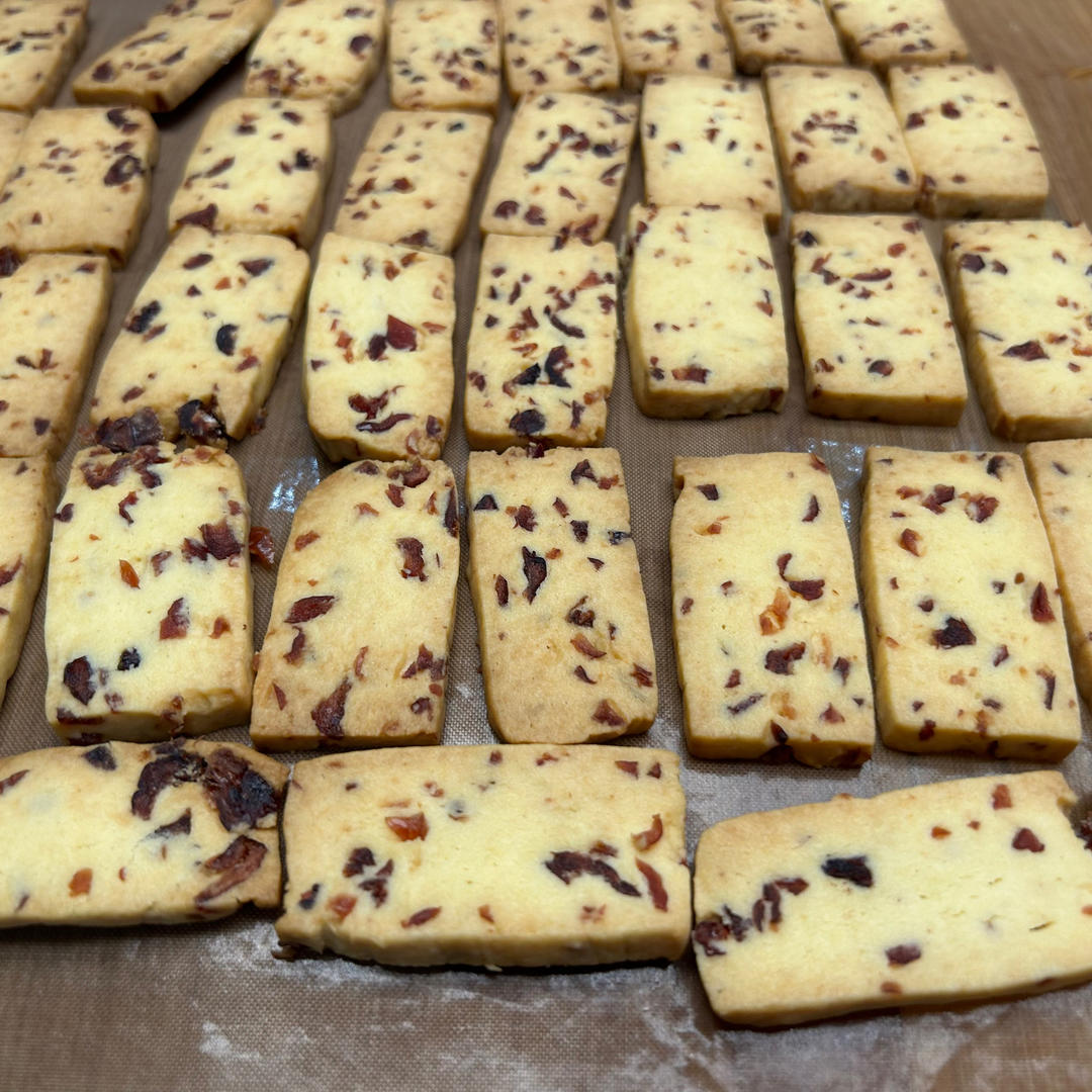 一学就会的蔓越莓曲奇饼干