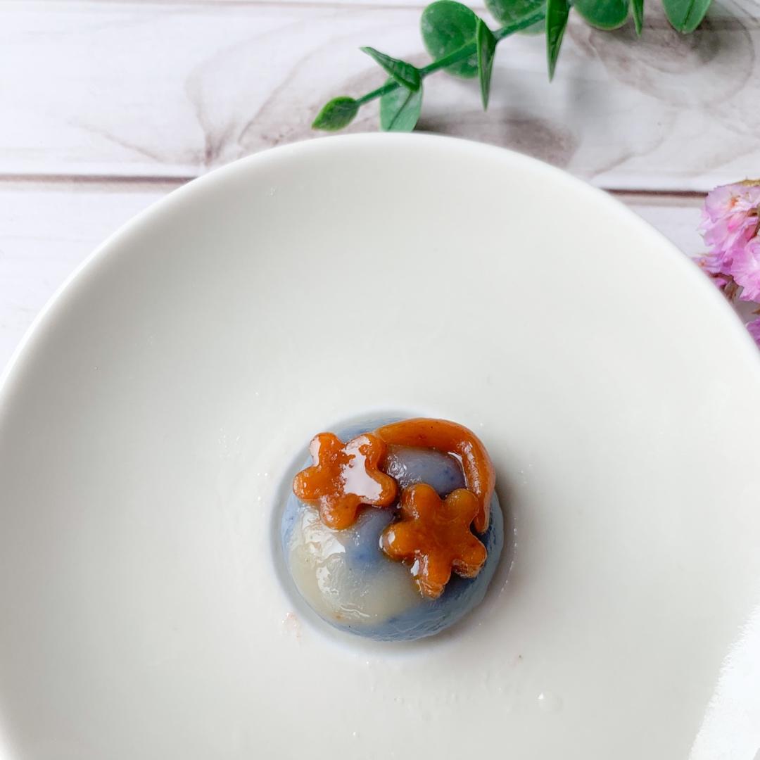 家庭简易版红豆沙糯米点心改版和菓子