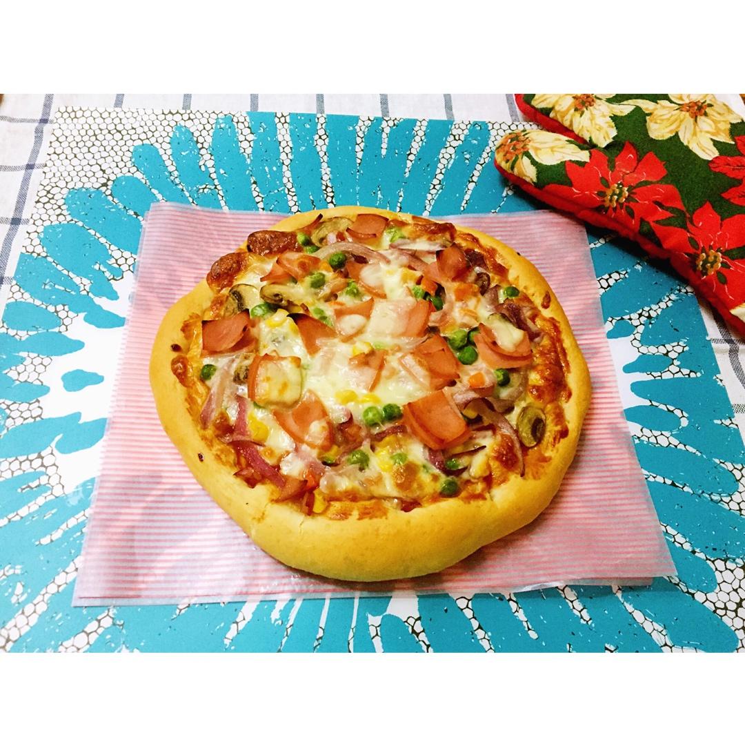 8寸纯手工什锦披萨