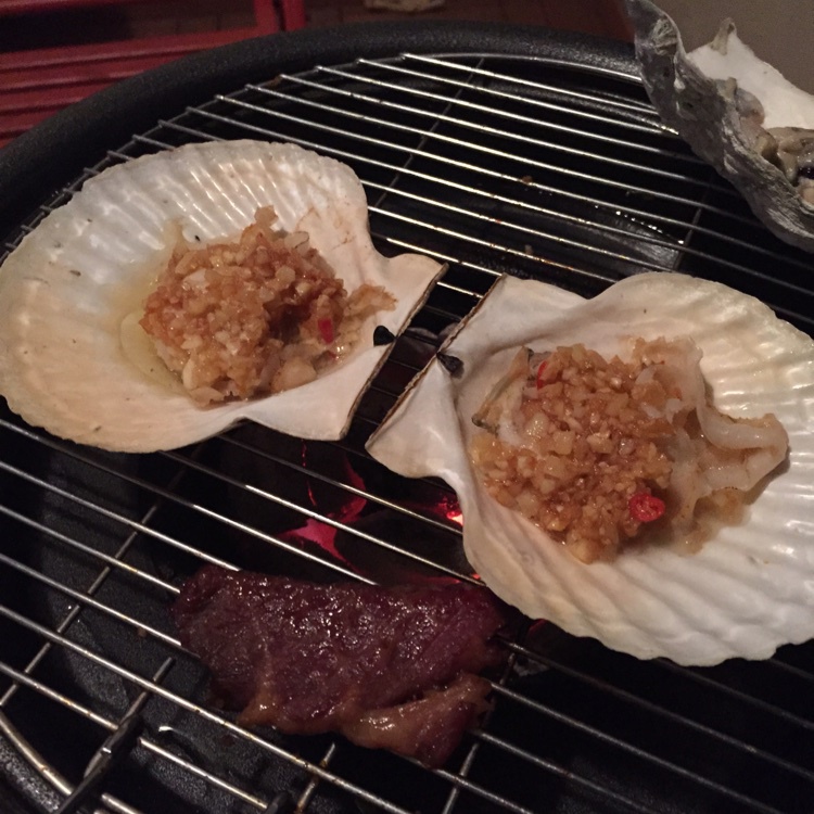 蒜蓉烤扇贝