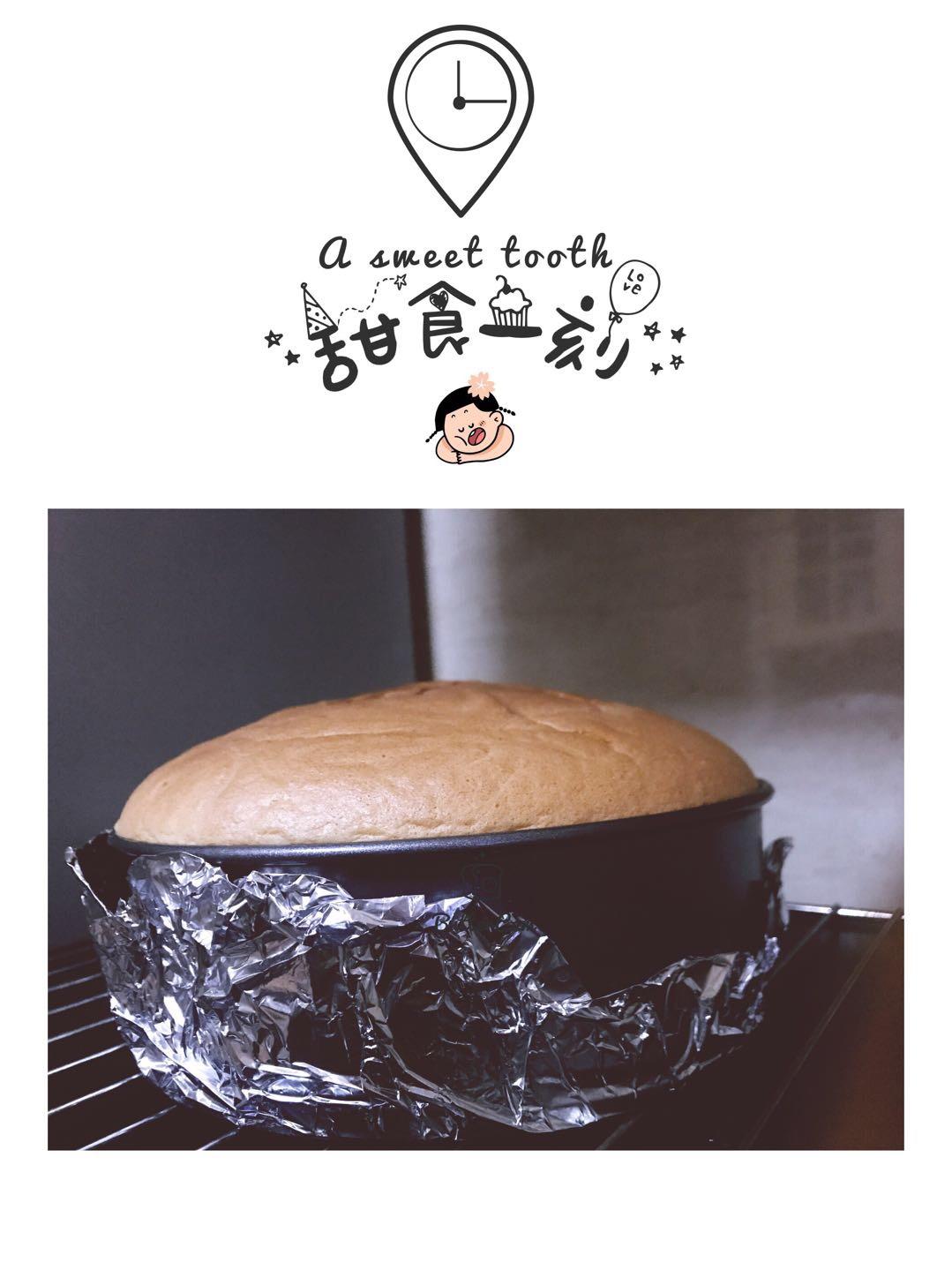 戚风蛋糕（不回缩，裱花打底首选）