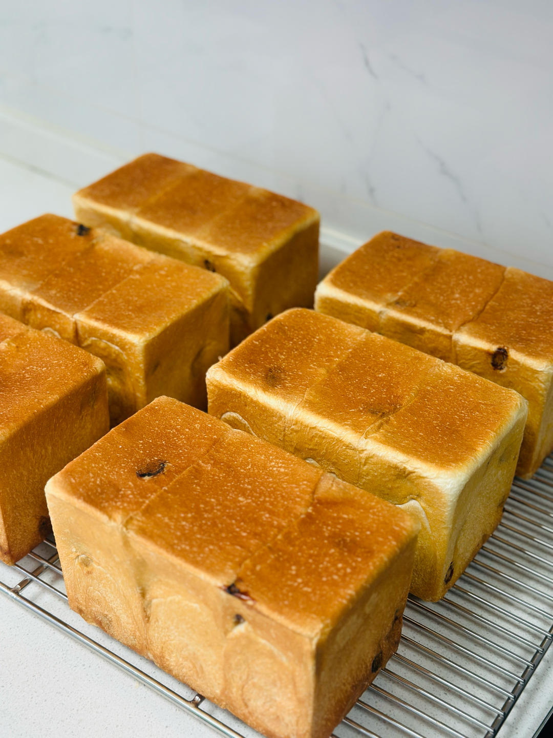 炼乳鲜奶提子吐司｜奶香加倍柔软加倍