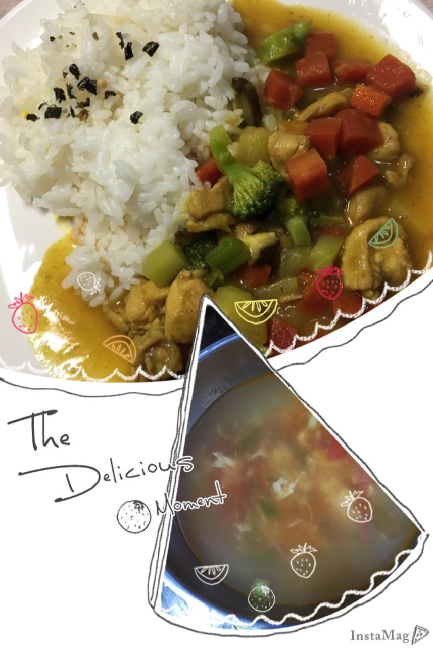咖喱鸡肉饭