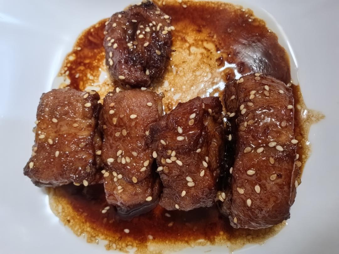 糖醋排骨/糖醋小排（不放油）（12345口诀做出正宗上海本帮）