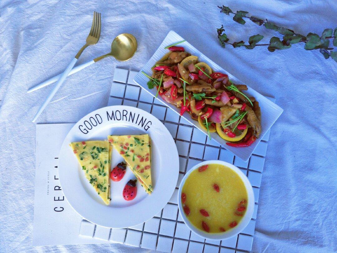 儿童节童趣早餐