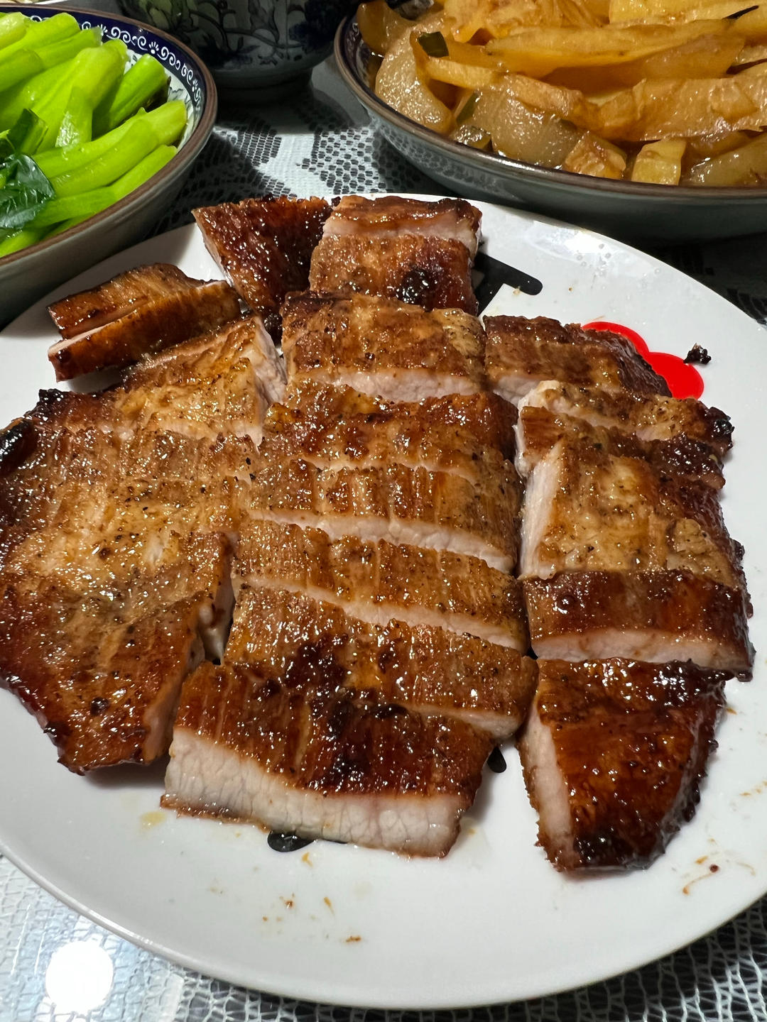 超简单的泰式猪颈肉