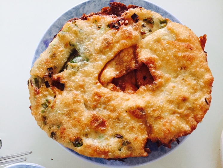 自制葱油饼