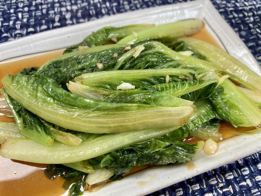 蒜蓉油麦菜（蚝油）
