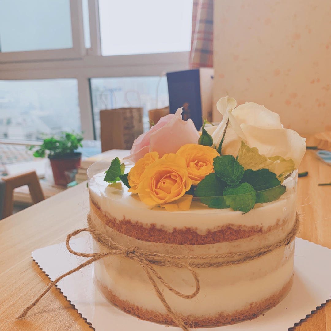 鲜花蛋糕