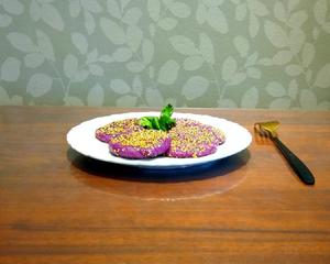 紫薯饼的做法 步骤10