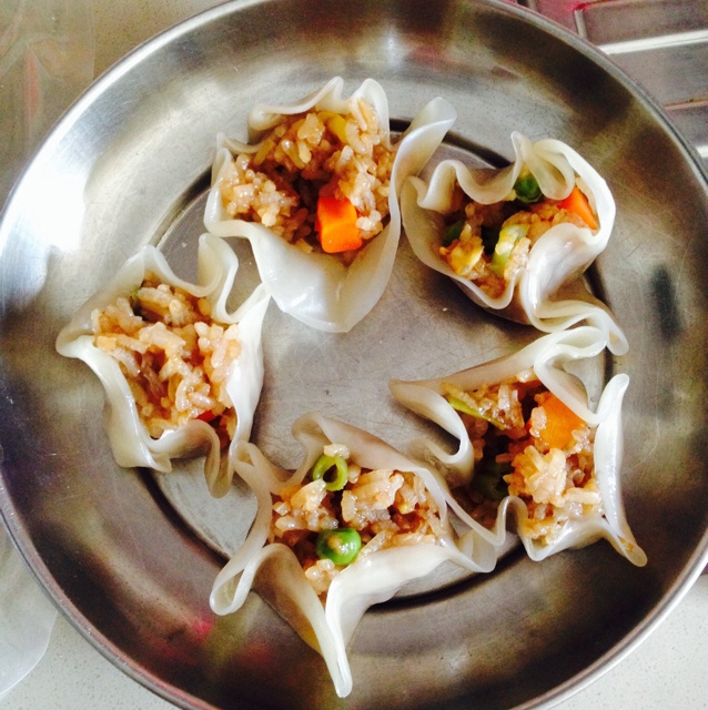 饺子皮烧卖