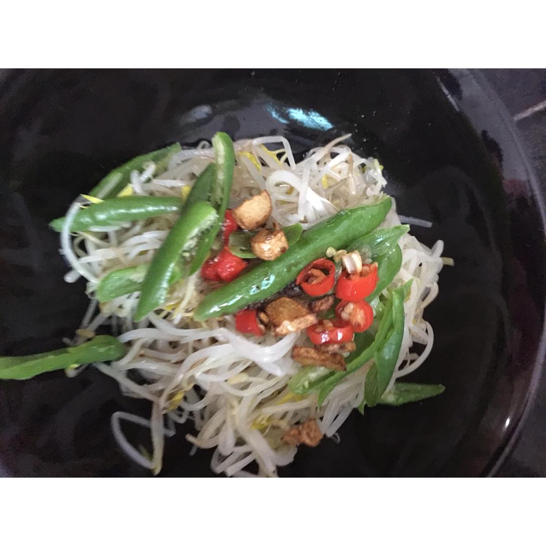 凉拌豆芽
