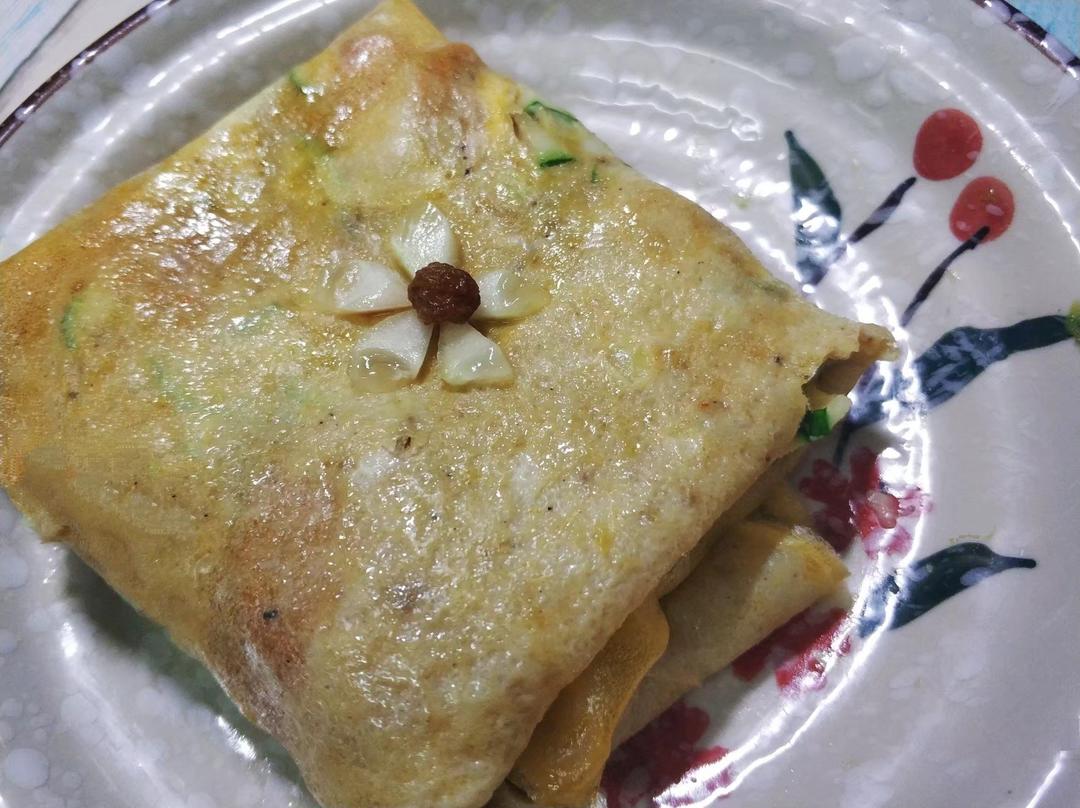 葱花鸡蛋饼