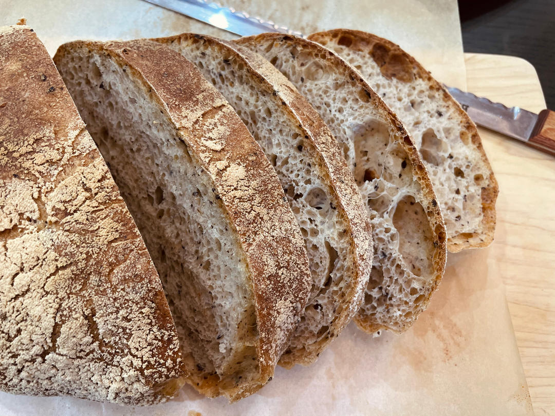 🍞免揉欧包新手入门指南（冷藏发酵、无油无糖）