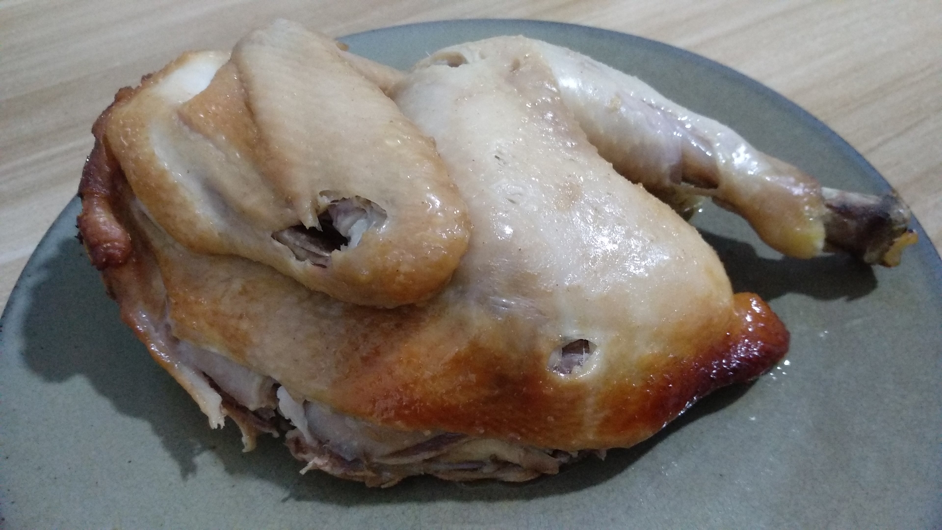 慢炖锅盐焗鸡的做法