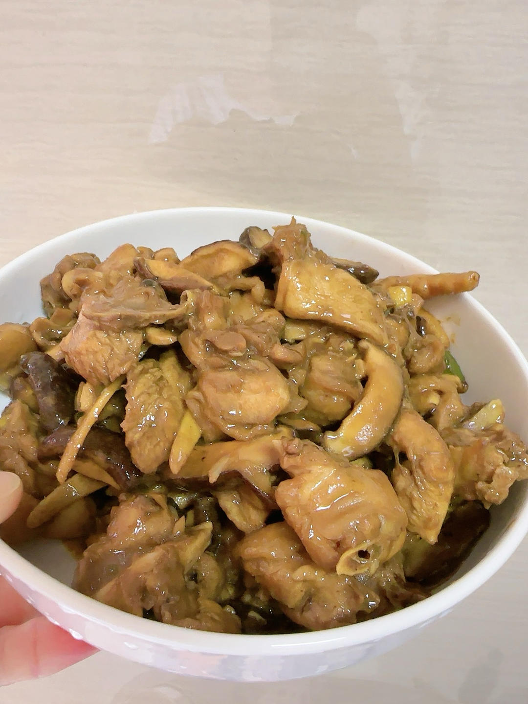 香菇炒鸡