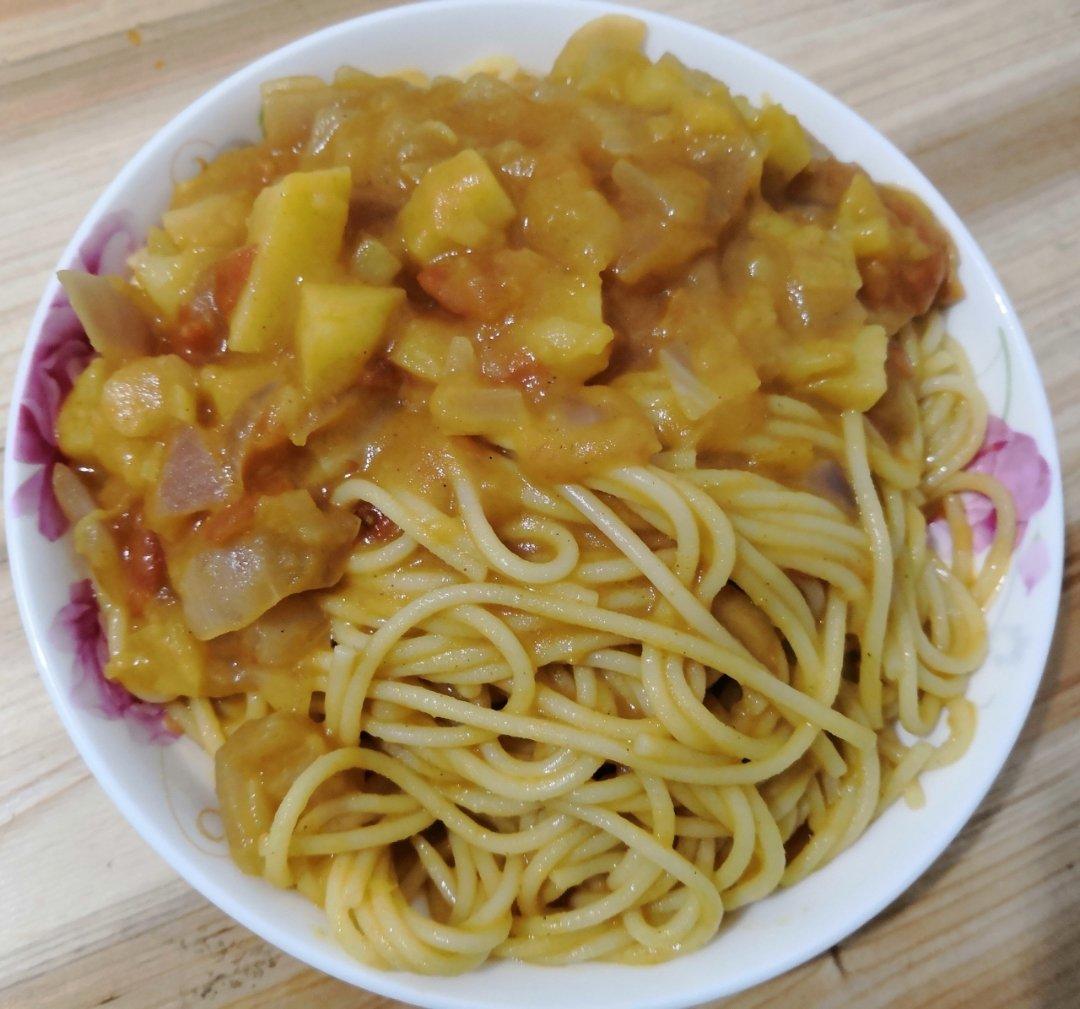 咖喱意面