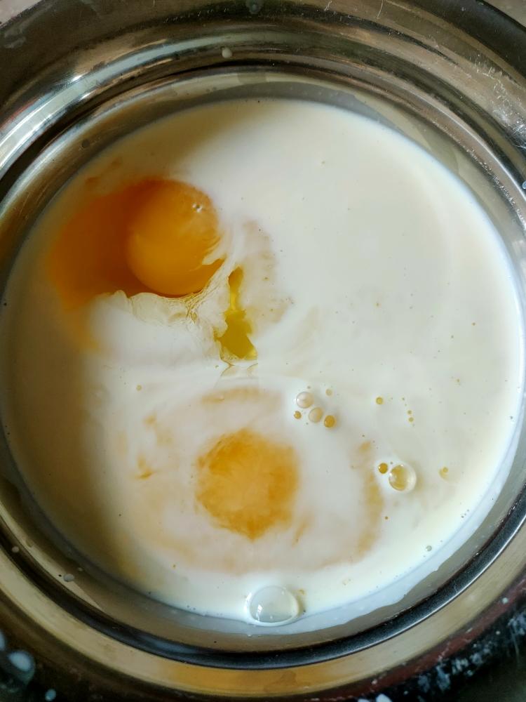 纯奶手撕吐司的做法 步骤1