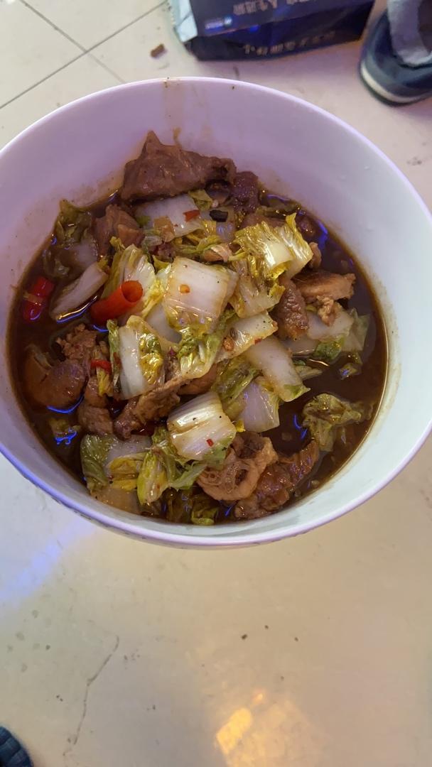 大白菜烧肉