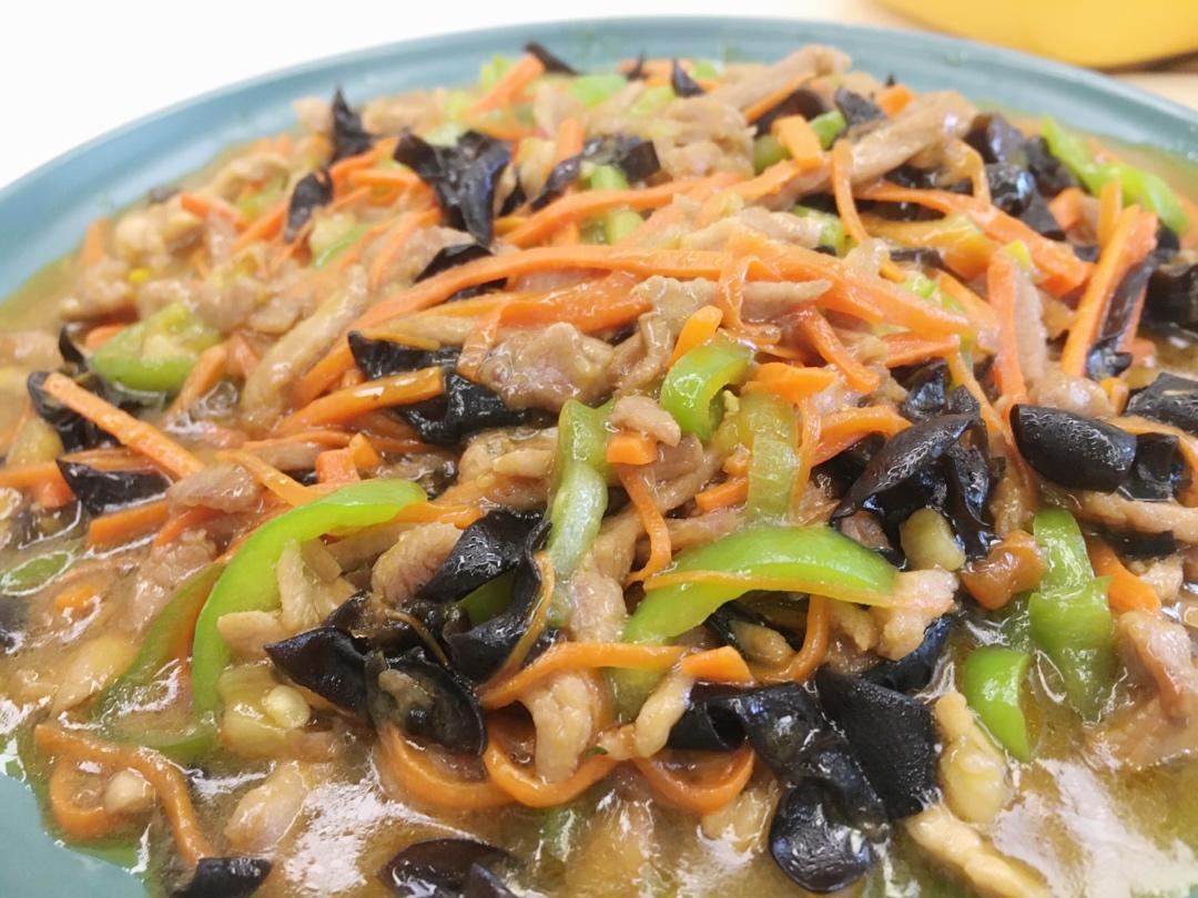 🌟传统版糖醋汁鱼香肉丝，大人孩子的最爱，我也喜欢吃，不放豆瓣酱才是老味道，快来试试吧。