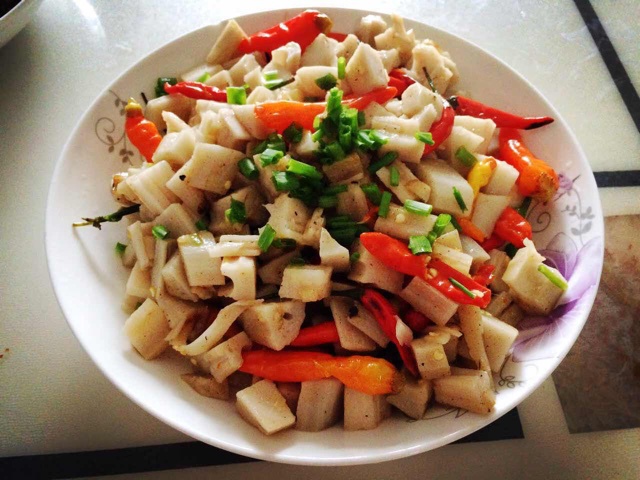 辣炒藕丁