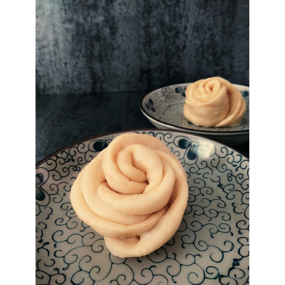 南瓜玫瑰花馒头