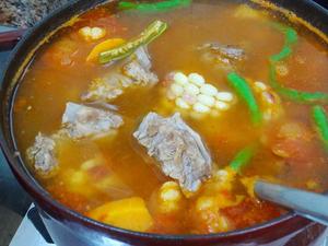 贵州风味——酸汤排骨的做法 步骤5