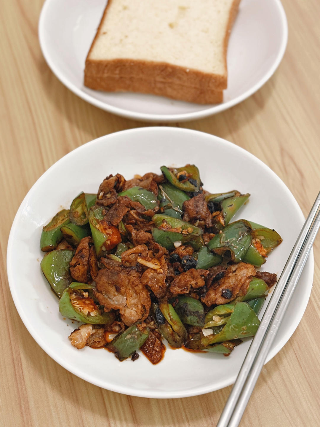 农家小炒肉【记忆中勾魂的油汤】