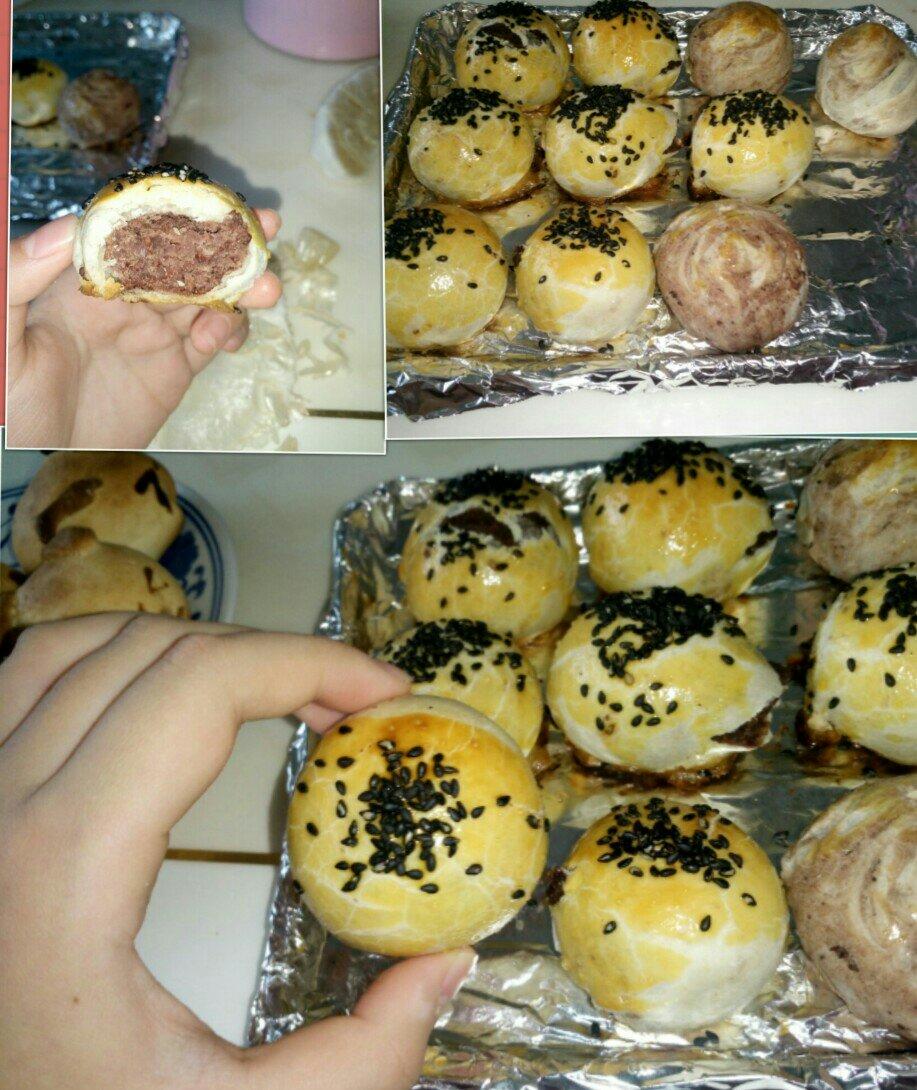 红豆蛋黄酥