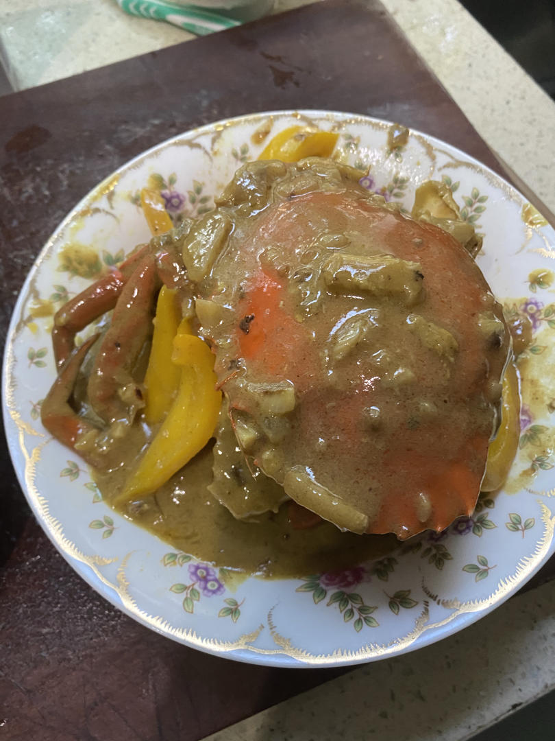 椰浆咖喱蟹