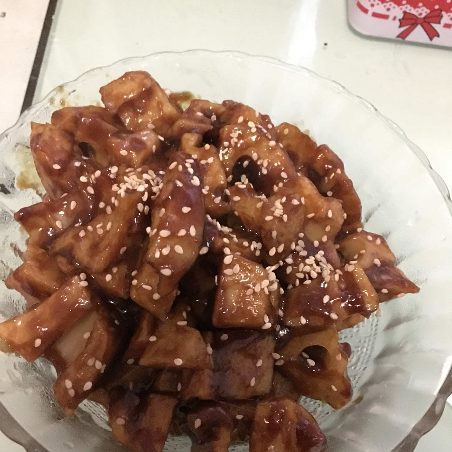 糖醋藕丁