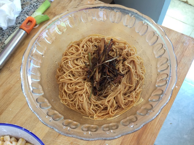 葱油拌面