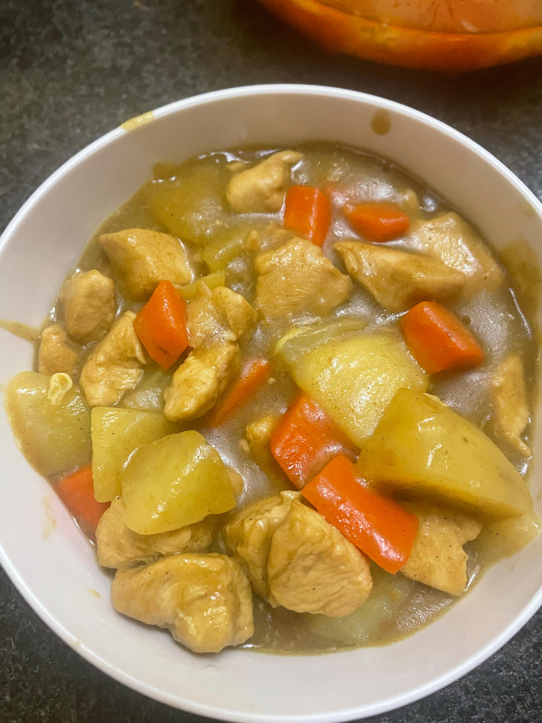 咖喱鸡（鸡胸肉版）