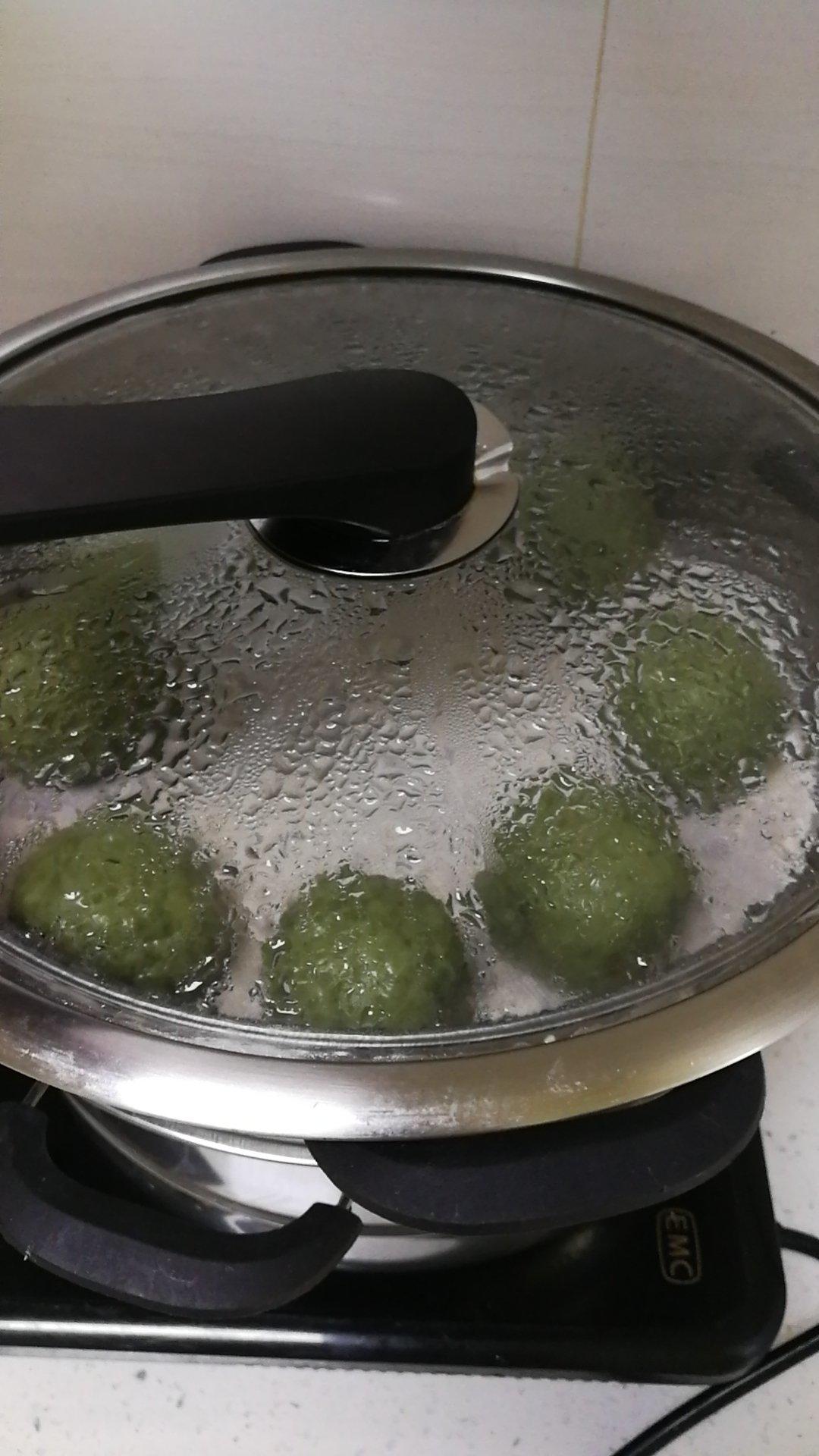 《Tinrry+》咸蛋黄肉松青团+红豆沙青团