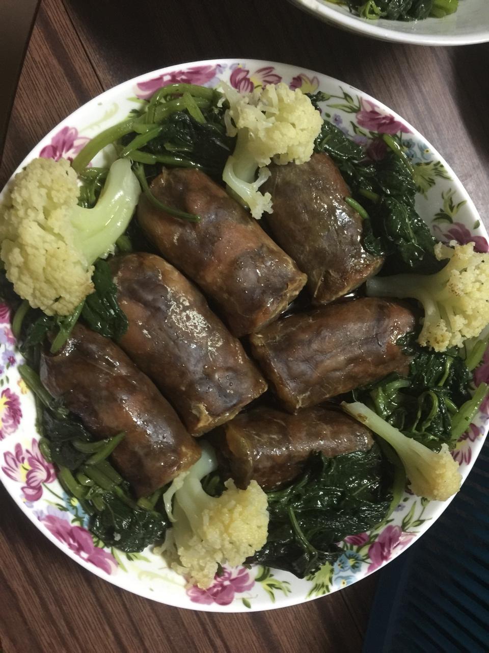 自制脆皮小香肠