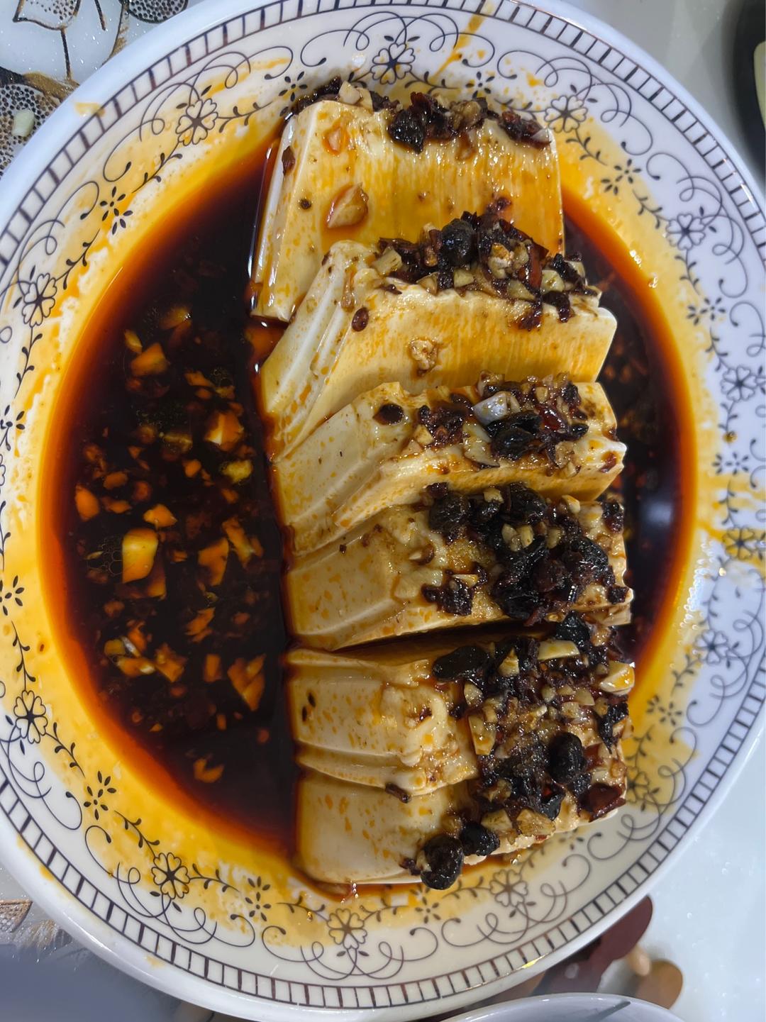 好吃的凉拌内酯豆腐