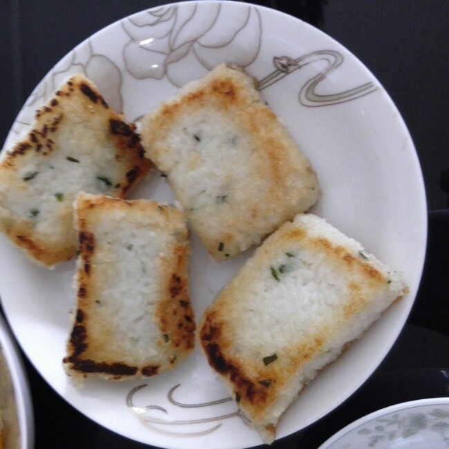 粢饭糕（剩饭版）