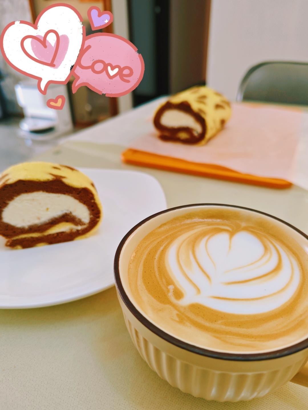 超萌长颈鹿蛋糕卷