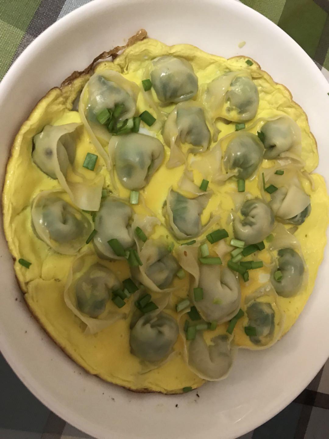 抱蛋煎馄饨