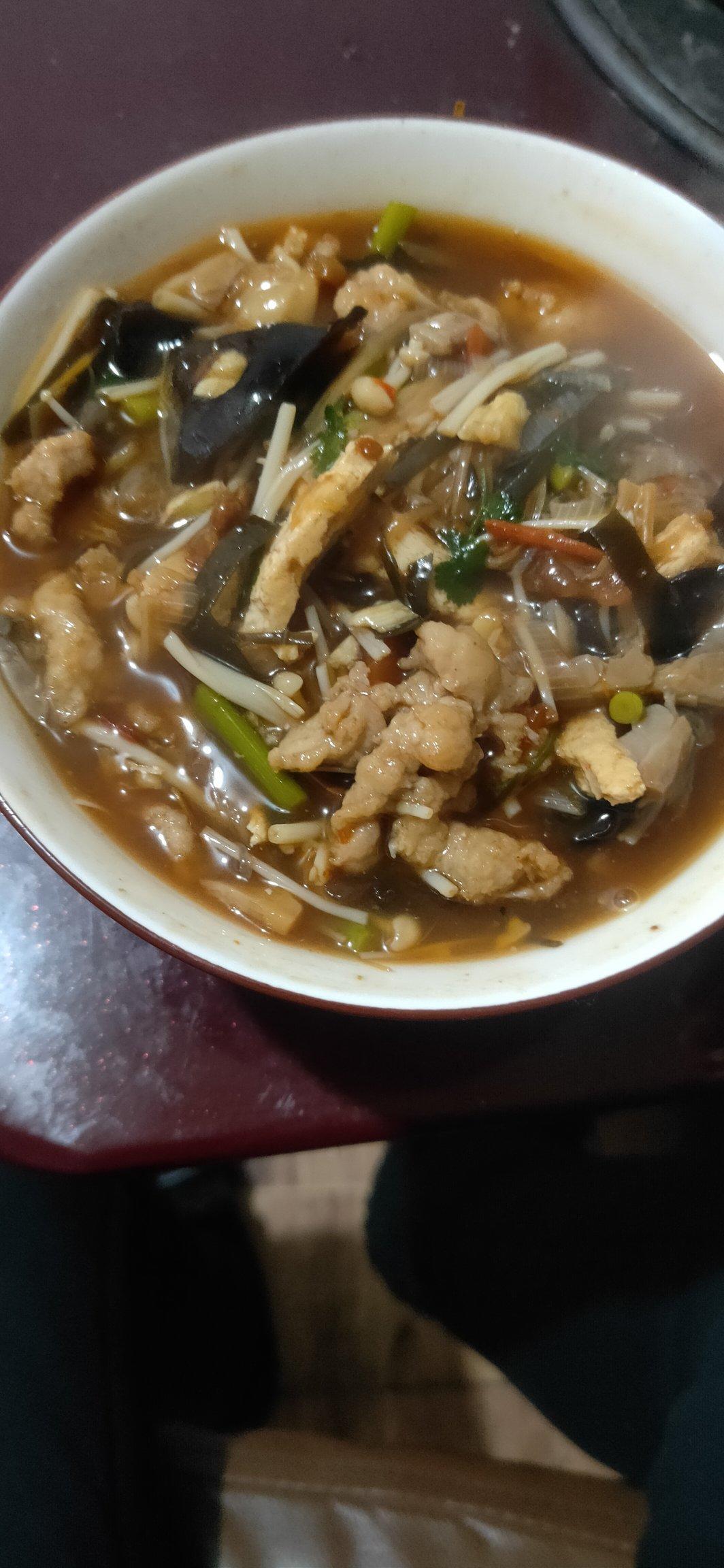 洛阳水席之莲汤肉片