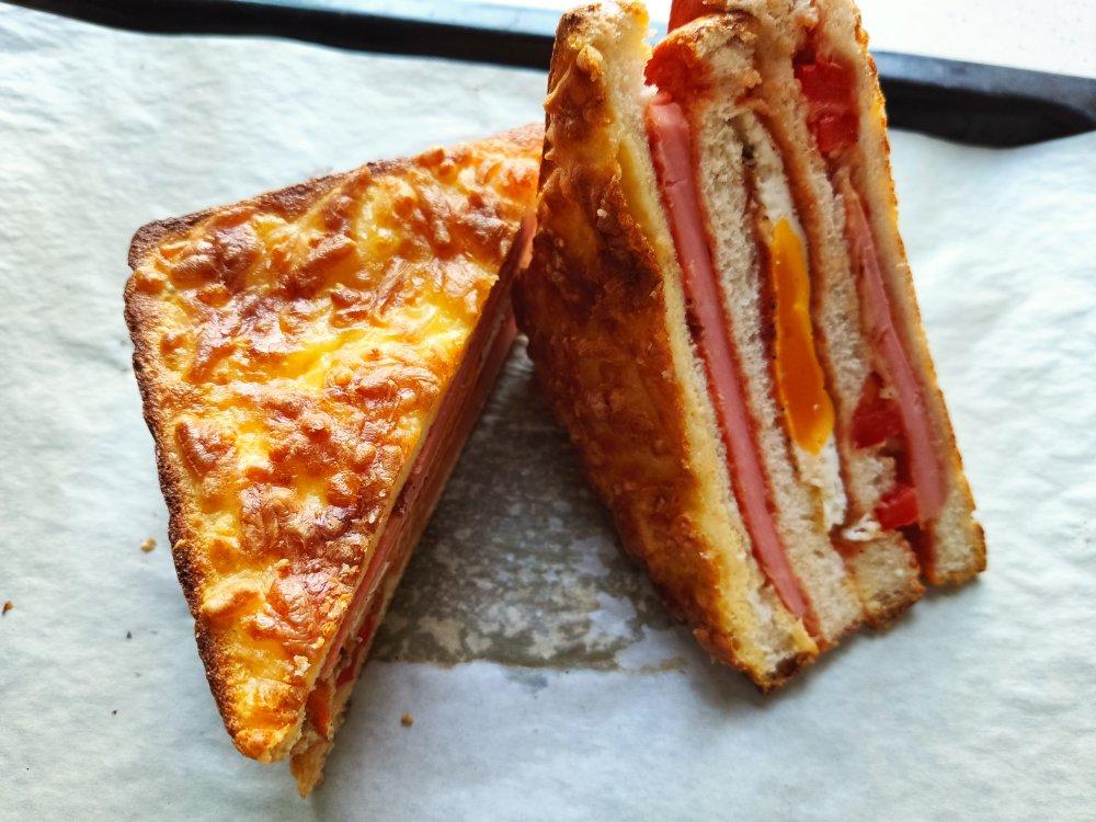 超级好吃的黄金三明治🥪