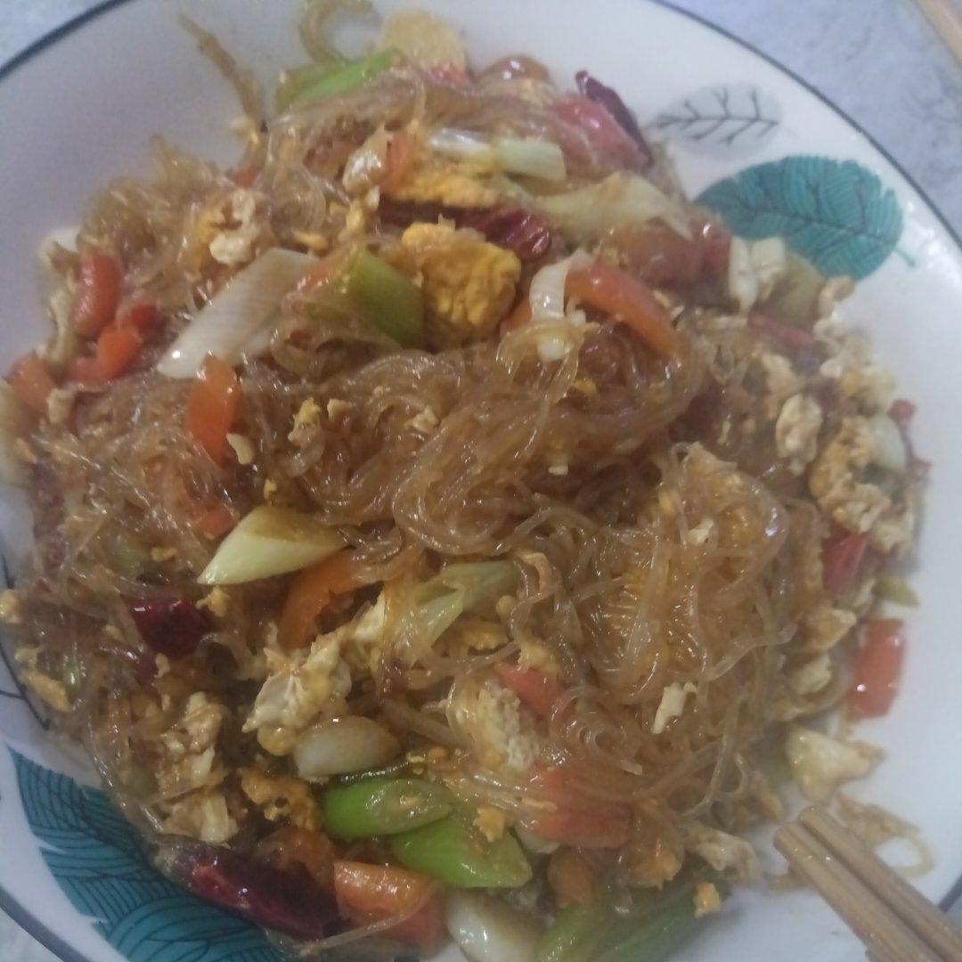 成功率百分之百的包菜炒粉丝