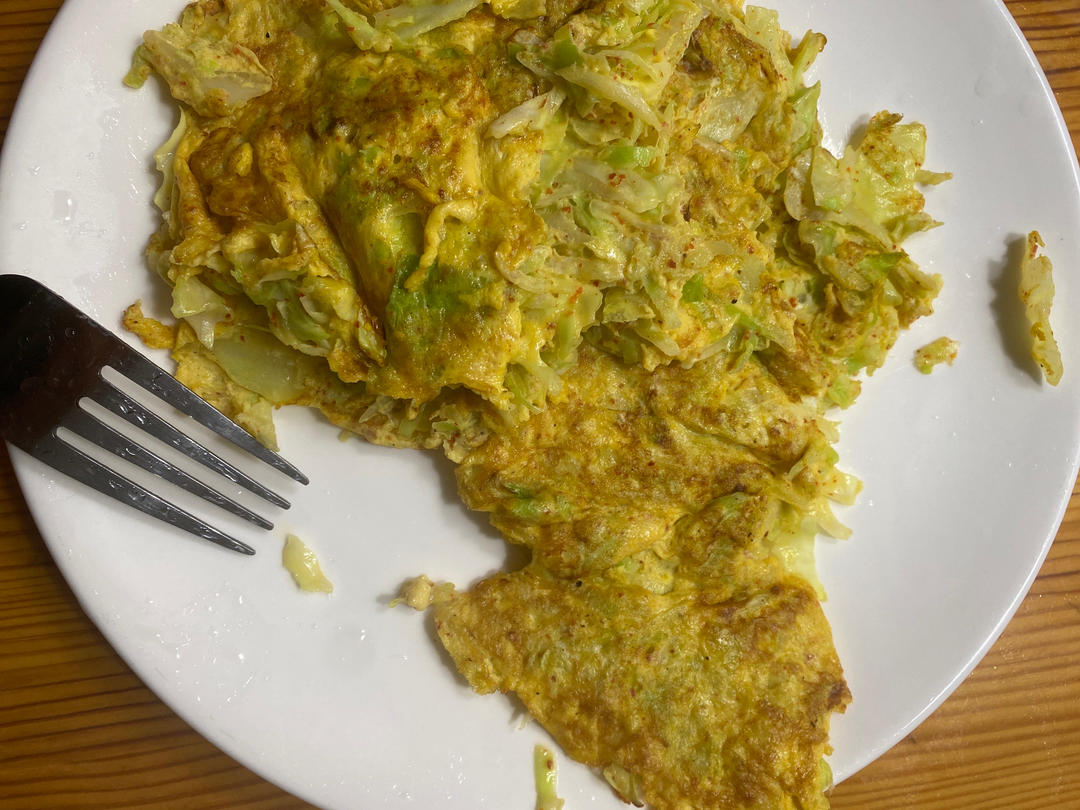包菜蛋饼
