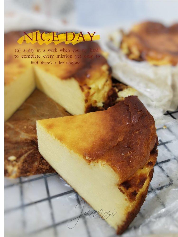 巴斯克式烤芝士蛋糕[超简单][搬运]