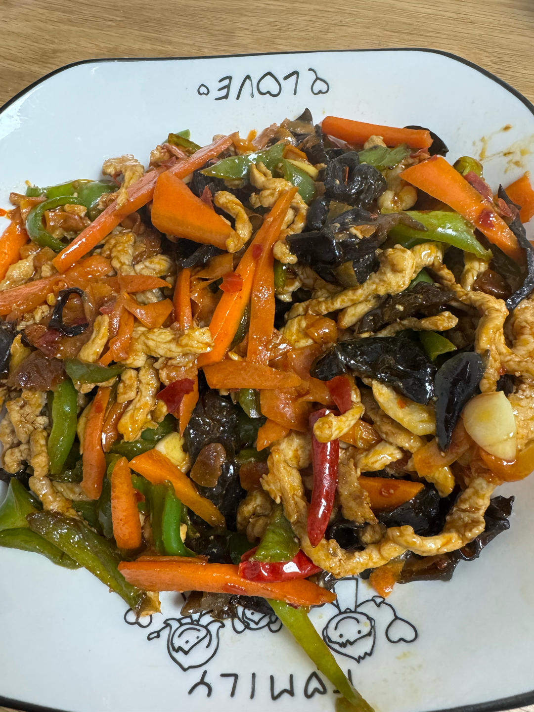 超级下饭鱼香肉丝（不辣版）