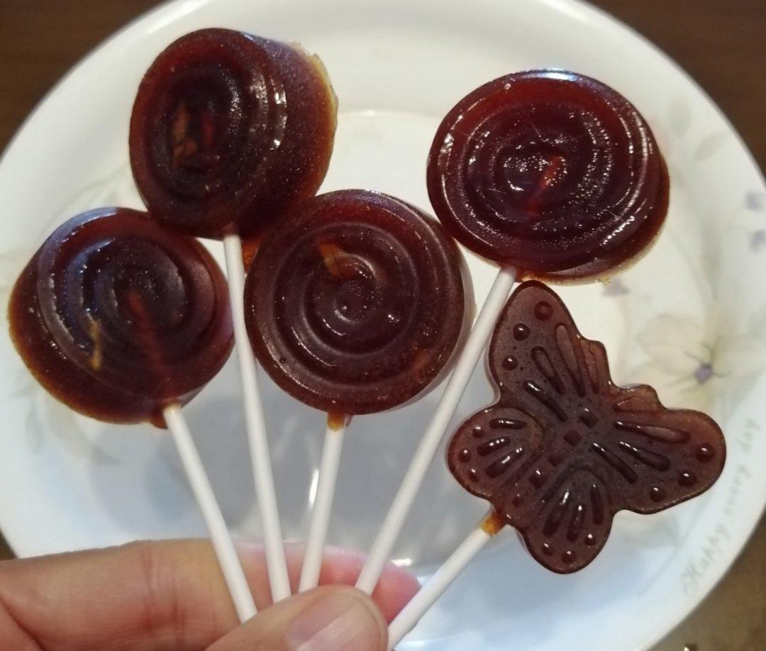 简易版秋梨膏棒棒糖