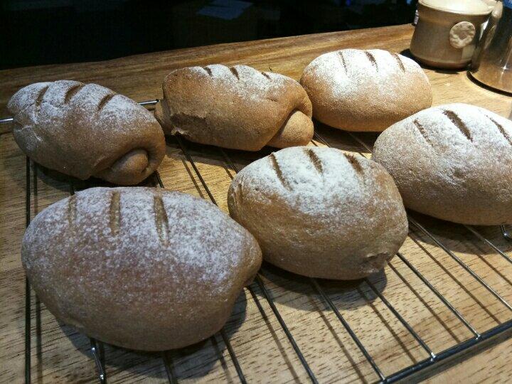 全麦红糖软欧包