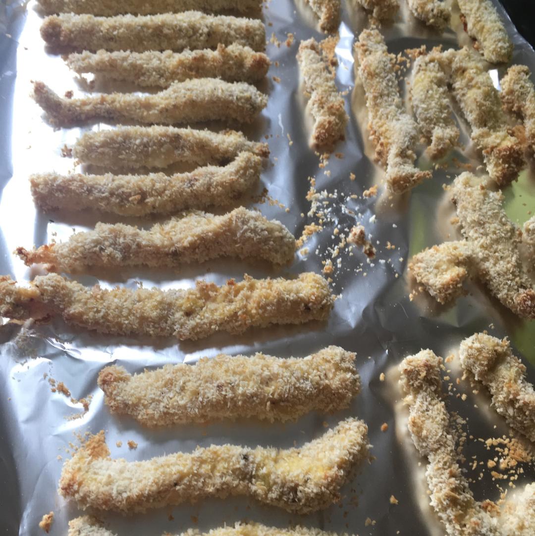 无油健康香酥鸡柳