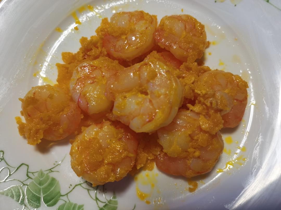咸蛋黄焗虾